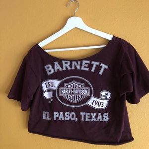 Harley-Davidson crop tee